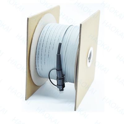FTTH سحب النوع ميني SC APC خارجية أسقط كابل عازل المياه سلك الألياف التصحيح
