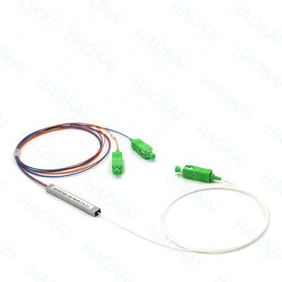 SC UPC APC LC Connector Optical Fiber Splitter صندوق تقسيم الألياف الضوئية للأنابيب الصلبة المصغرة