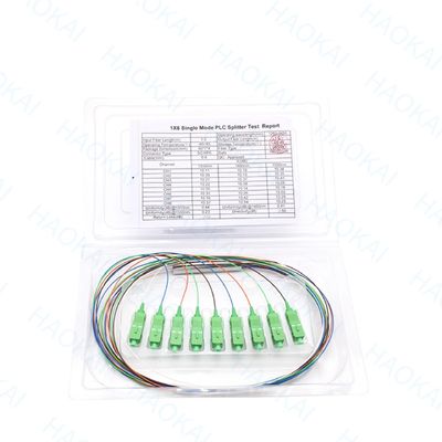SC UPC APC LC Connector Optical Fiber Splitter صندوق تقسيم الألياف الضوئية للأنابيب الصلبة المصغرة
