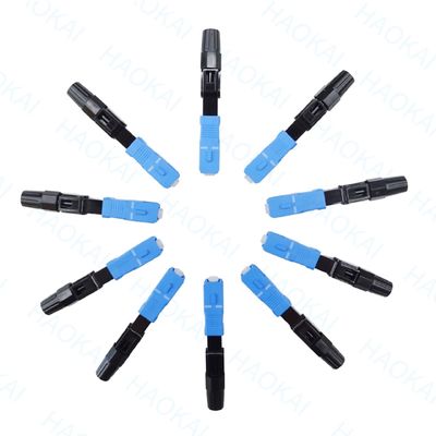 SC UPC SM ربط سريع للألياف الضوئية بخسارة إدراج منخفضة ربط سريع FTTH