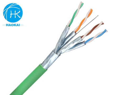 كابل الإنترنت ذو السترة المزدوجة SFTP CAT6 305m كابل LAN خارجي