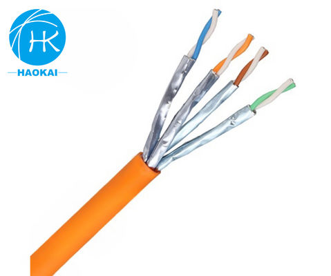 كابل الإنترنت ذو السترة المزدوجة SFTP CAT6 305m كابل LAN خارجي