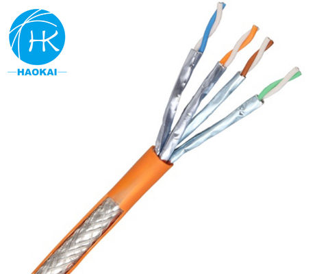 كابل الإنترنت ذو السترة المزدوجة SFTP CAT6 305m كابل LAN خارجي