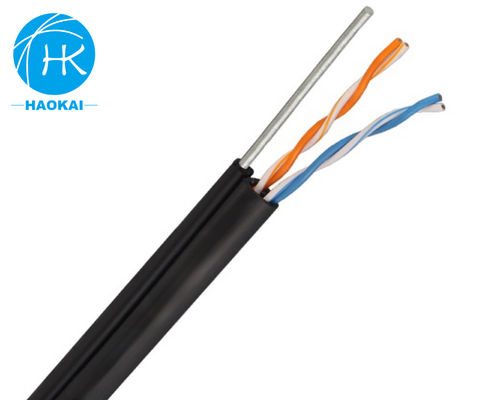كابل CCA داخلي لـ LAN كابل PVC صديق للبيئة معطف 2 زوج كابل UTP CAT3