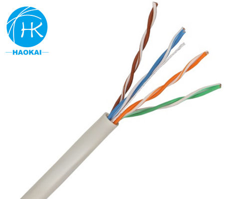 خارجية 2 أزواج لين كابل UTP CAT5E مع الرسول 4pr 24awg