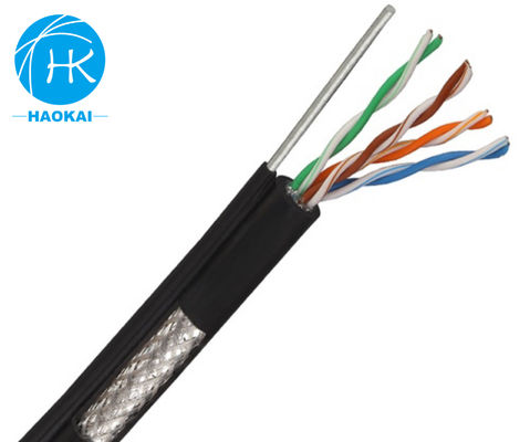 CCA كابل شبكة LAN داخلية SFTP CAT5E جاكيت PVC صديقة للبيئة
