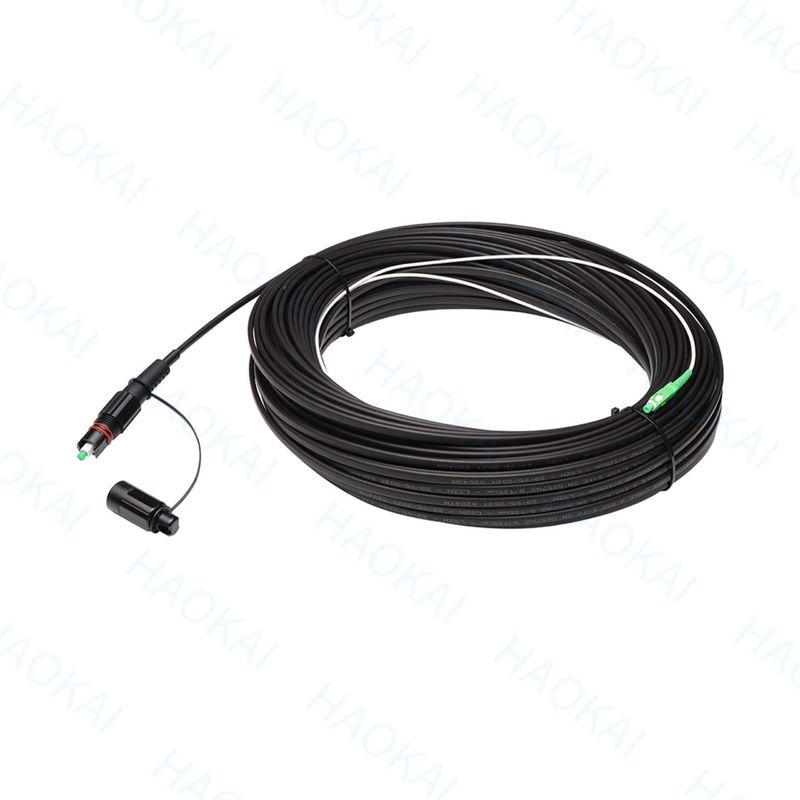 IP68 FTTX حل التصحيح الحبل FTTA كابل الألياف الخارجي المقاوم للماء SC APC LC